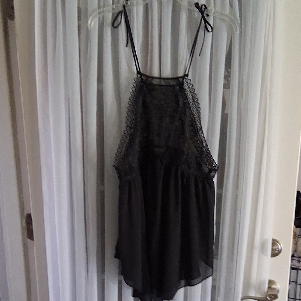 Victoria's Secret Black Lace Lingere Large